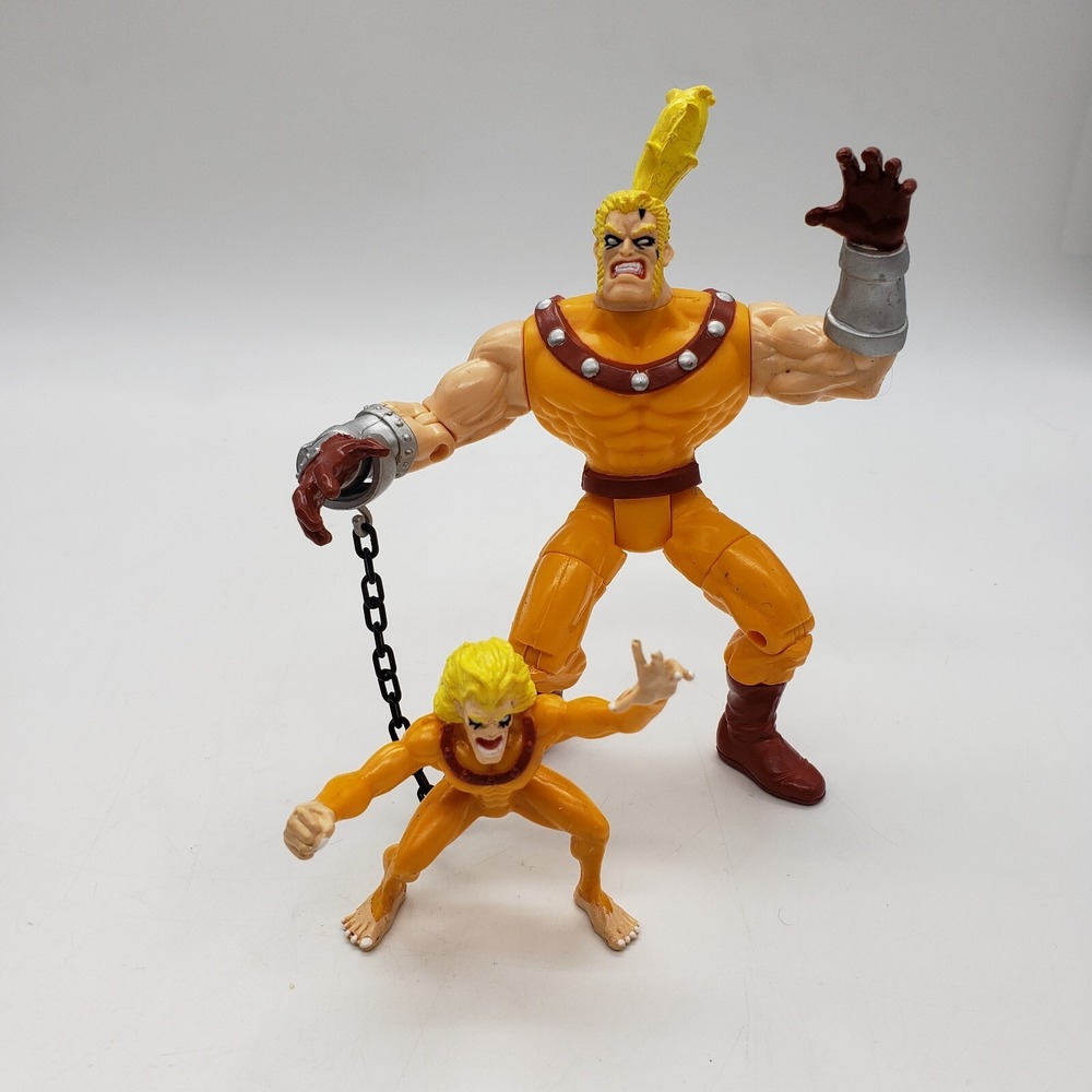 X-Men:‎ Age of Apocalypse - Sabretooth w/ Wild Child Sidekick ToyBiz 1995 Great